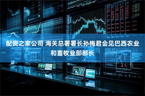 配资之家公司 海关总署署长孙梅君会见巴西农业和畜牧业部部长